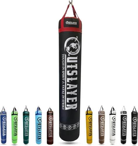 Vista 14 de Outslayer Muay Thai Kickboxing Bolsa pesada (130 libras)