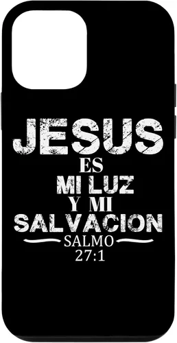 Vista 16 de Salmo Jesus ES Mi Luz Biblia Cristiana - Carcasa para iPhone 17