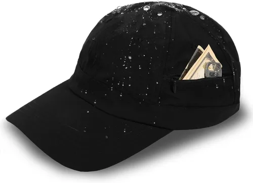 Vista 7 de Gorra de béisbol impermeable para hombre, sombrero de lluvia plegable para correr al aire libre, sombrero de pesca solar