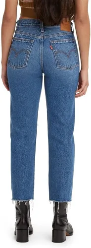 Vista 3 de Levi's Jeans rectos Wedgie Premium para mujer