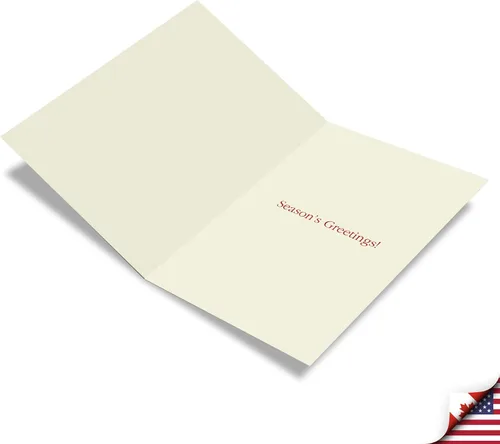 Vista 2 de The Best Card Company Paquete de 12 tarjetas de felicitación de Navidad con sobres, vacaciones de humor para hombres y mujeres