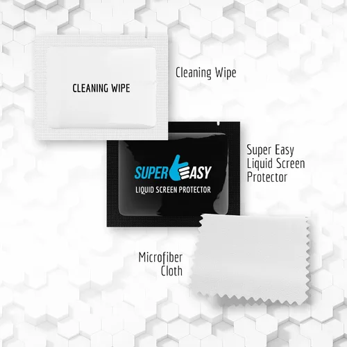 Vista 2 de SUPER EASY Protector de pantalla de vidrio líquido, resistente a arañazos y roturas, nanoprotección oleofóbica para todos los teléfonos, tabletas