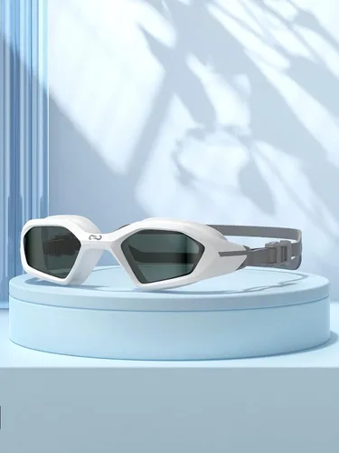Vista 7 de COPOZZ Gafas de natación para hombre, gafas de natación antivaho sin fugas, protección UV para hombres adultos