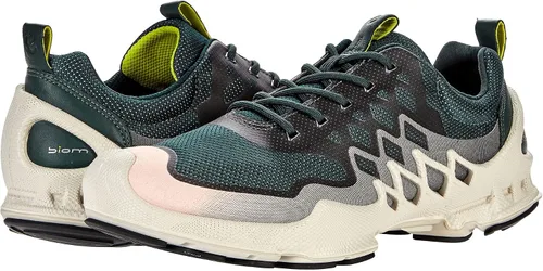 Vista 2 de ECCO Tenis Biom Aex resistentes al agua para hombre Tangle marino/plata/textil rosa