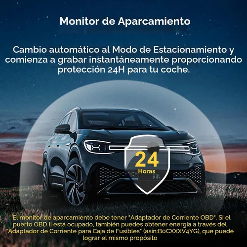 Vista 7 de Mangoal Cámara de tablero 4K personalizada para GMC Canyon 2015-2022