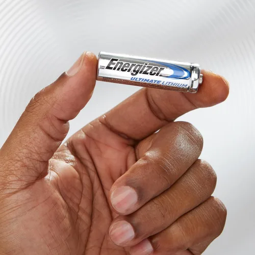 Vista 2 de Energizer Ultimate Lithium AA Baterías (Paquete de 2), Baterías de Litio Doble A de 1.5V