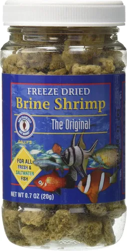 Vista 7 de San Francisco Bay Brand Camarones Mysis liofilizados – Alimento para peces de primera calidad, alimento tropical para peces de camarones, ideal
