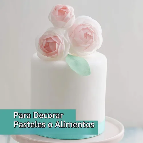 Vista 4 de Oasis Supply Paquete de 100 piezas de papel de oblea prémium para decoración de pasteles o alimentos, 8 x 11 pulgadas