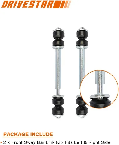 Vista 7 de Kit de brazo de control delantero de 14 piezas, para Chevrolet
