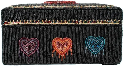 Vista 8 de Mary Frances Cajas de joyería con cuentas (Love All Around)
