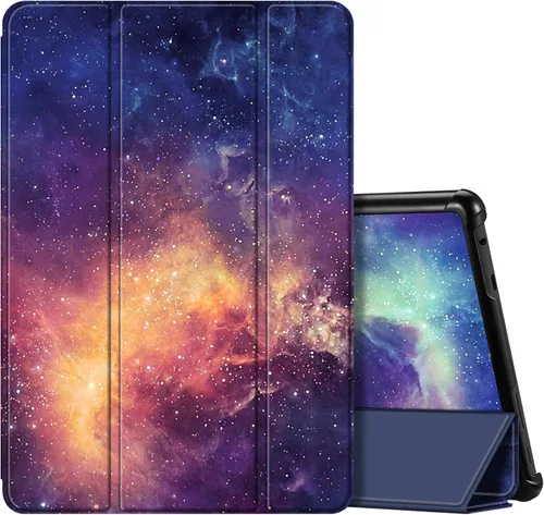 Vista 11 de Fintie Funda delgada para tableta Fire HD 10 (13ª generación, versión 2023) – Funda rígida de triple pliegue ligera con función de encendido