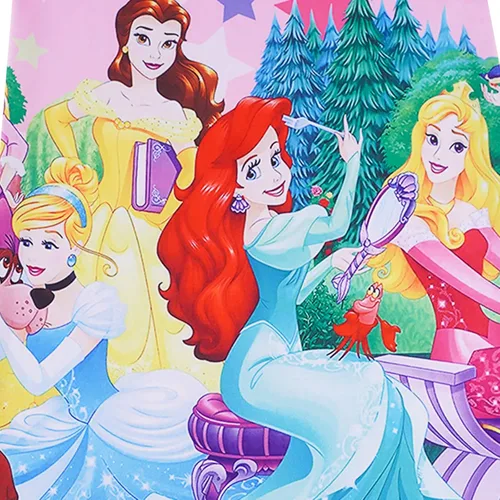 Vista 2 de Vestido de manga corta para niñas pequeñas vestido rojo para niñas de 3 a 7 años