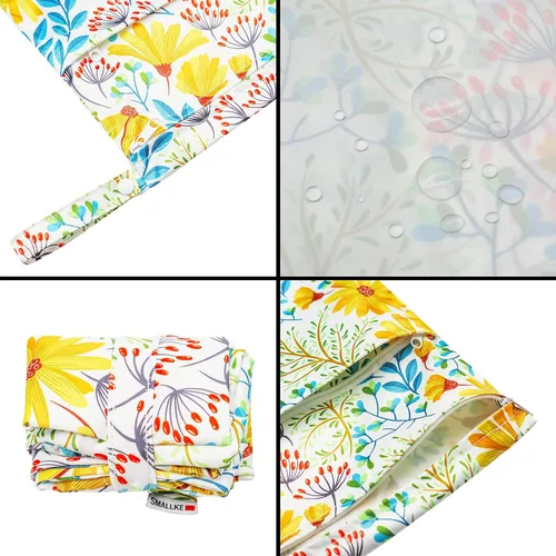 Vista 3 de Bolsa húmeda, paquete de 2 bolsas de pañales de tela seca húmeda para bebé, bolsa multifuncional, impermeable, lavable, reutilizable para viajes