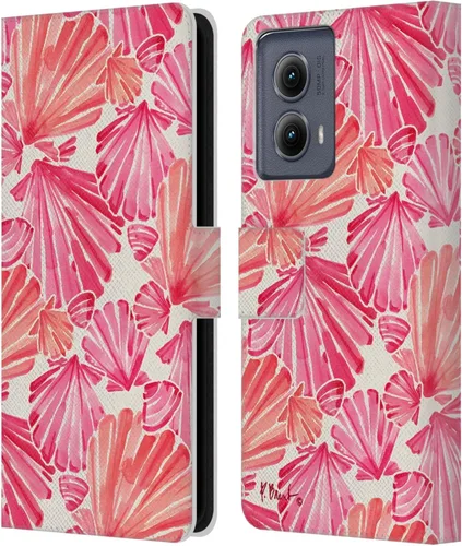 Vista 14 de Head Case Designs Funda de piel con licencia oficial de Paul Brent Agate Mermaid Coastal para Motorola Edge (2024)