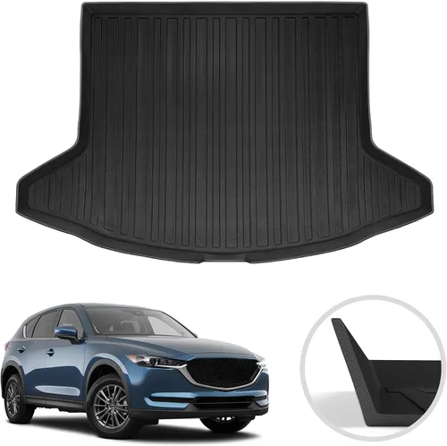 Vista 2 de Forro de carga prémium para Mazda CX-5 2017-2021 – 100% de protección, tapete de maletero de automóvil de ajuste personalizado, tapete de carga