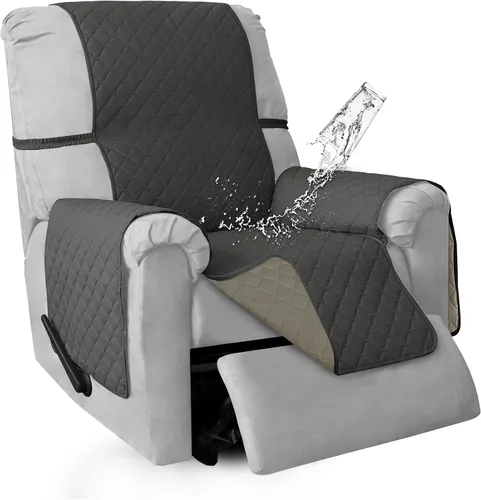 Vista 17 de ISSUNTEX Fundas de sofá de dos plazas con doble protección 100% impermeables para sala de estar, fundas para sofá de 2 cojines, protector de muebles