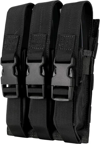 Vista 5 de Triple MP5 MAG Pouch Marrón Coyote