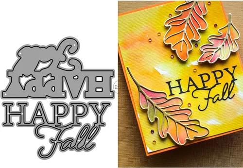 Vista 12 de DzIxY Amazing Words - Troqueles de corte de metal para hacer tarjetas, troquelados de papel en relieve, plantillas para máquina de álbumes
