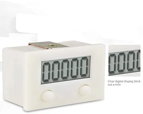 Vista 2 de DIGITEN LCD Digital 0-99999 - Contador de 5 dígitos Plus Plus UP + Sensor de interruptor de proximidad con imán