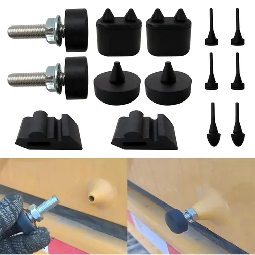 Vista 5 de Kit de tapones de goma negra para Camaro 67 68 69, tanto para cupé como convertible