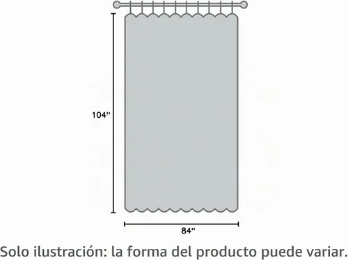 Vista 8 de UNISTAR - 2 paneles de cortinas opacas con estrellas para dormitorio de niñas, habitación de niños, sala de estar - Cortinas de doble capa