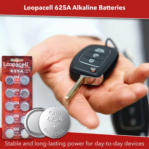 Vista 2 de LOOPACELL Batería alcalina 625A PX625A LR9 V625U PX625 - Batería alcalina de 1.5 V de larga duración para medidores de luz alimentados por