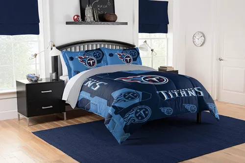 Vista 31 de Northwest NFL Unisex-Adult Comforter and Sham Set Safety