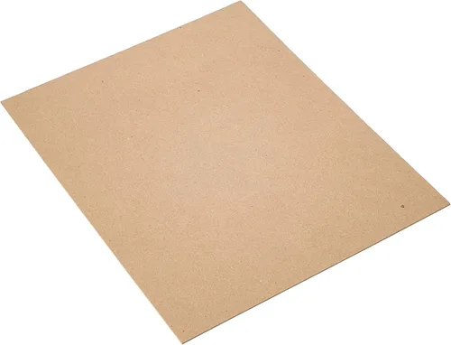 Vista 4 de Grafix de peso medio, láminas de madera prensada de 12 x 12 pulgadas, paquete de 25 unidades de color blanco.