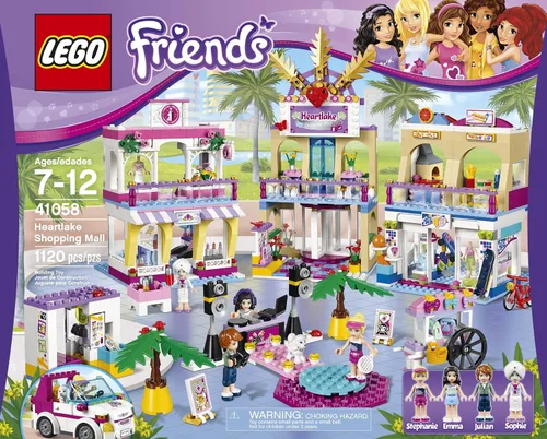 Vista 2 de Centro comercial LEGO Friends 41058