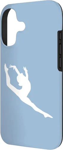 Vista 2 de Girls Women's Gymnastics Dance Dancer Gymnast Shadow Case for iPhone 17