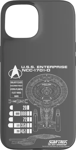 Vista 6 de Star Trek: The Next Generation U.S.S. Enterprise NCC-1701-0 Case for iPhone 17