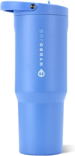 Vista 33 de HydroJug Sport - Botella de agua aislada de acero inoxidable de 20 onzas, All Star