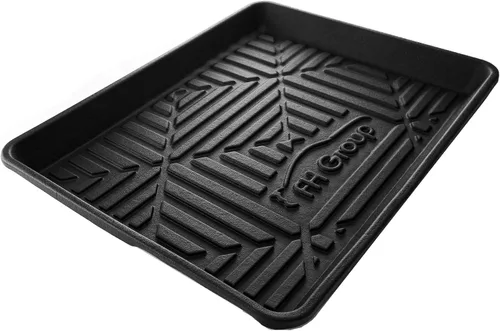 Vista 6 de FH Group Climaproof para Protección en Todo Clima Negra Multiuso Bandeja para Alimentación de Mascotas, Bandeja para Tazón de Perro, Bandeja