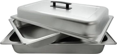 Vista 5 de Winco Chafer Clásico con Soporte Plegable, 8 Cuartos