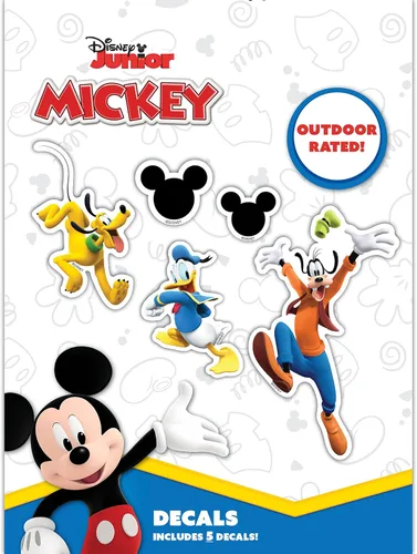Vista 9 de Disney Junior Mickey Mouse Clubhouse - Calcomanías de Mickey Mouse y sus amigos para niños y adultos, calcomanías de vinilo para laptop, vaso