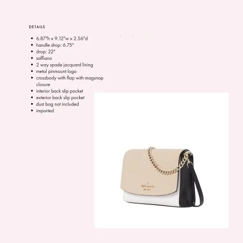 Vista 4 de Kate Spade Carson Bolso bandolera convertible