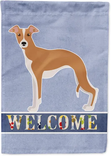 Vista 57 de Caroline's Treasures CK3645GF Bandera de bienvenida de bulldog inglés para jardín, bandera decorativa para patio exterior, obras de arte de patio