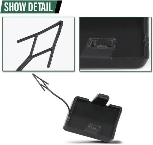 Vista 7 de LQI Cubierta para parachoques delantero compatible con Dodge Journey 2011 2012 2013 2014 2015 2016 1TX87TZZAB