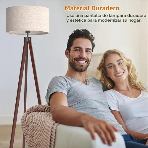 Vista 5 de LEPOWER Lámpara de pie trípode Lámparas de pie modernas de mediados