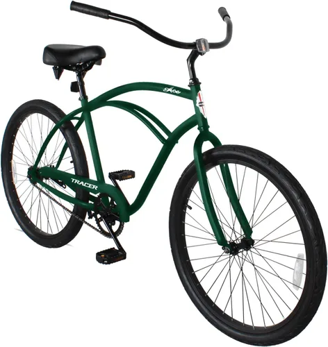 Vista 18 de Tracer ACE - Bicicleta crucero de playa de una sola velocidad de 26 pulgadas con freno de posavasos para hombres y mujeres, varios