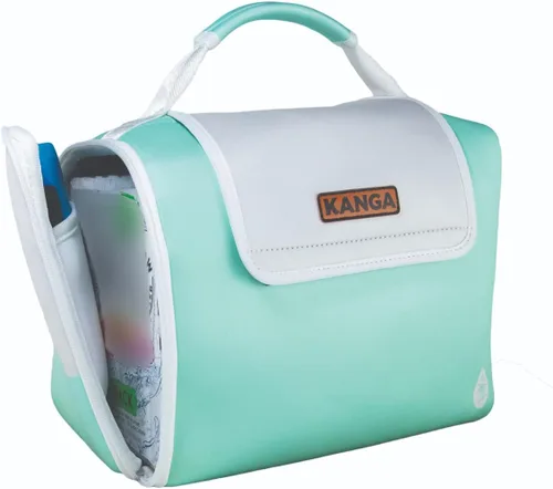 Vista 17 de Kanga Kanga Kase Mate - Bolsa térmica aislada - Bolsa térmica suave - Enfriador de bebidas para latas de cerveza y seltzer - Aislamiento y Woody