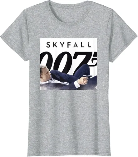 Vista 22 de Official James Bond 007 Camiseta Skyfall, Negro