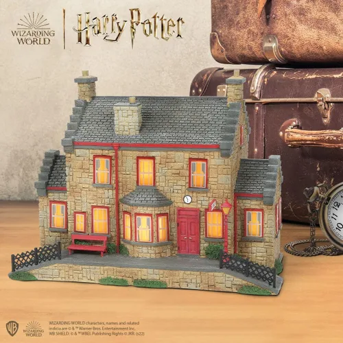 Vista 2 de Department 56 Harry Potter Village Hogsmeade Station - Edificio iluminado, 7 pulgadas, multicolor