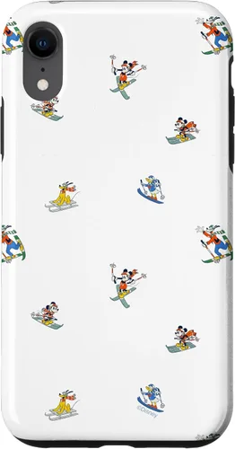 Vista 24 de iPhone 11 Disney Mickey & Pals - Funda para vacaciones de esquí de invierno