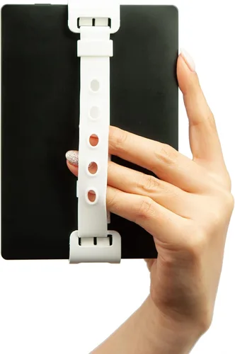 Vista 22 de WiLLBee CLIPON - Correa de silicona suave doble para Kindle, soporte de mano compatible con Kindle Paperwhite (6.8 pulgadas) / Kindle Fire 7