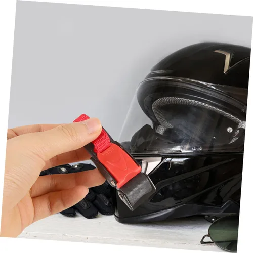 Vista 6 de SOLUSTRE 4 hebillas de liberación rápida, ajuste de pompón duradero para sombreros de seguridad, accesorio conveniente para varios cascos, diseño