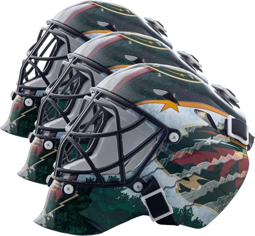 Vista 39 de Franklin Sports mini máscara para portero con logo de la NHL