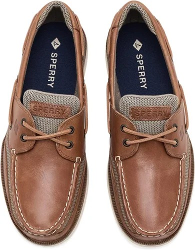 Vista 2 de Sperry - Zapatos para hombre Surveyor de 2 ojos Beige medio