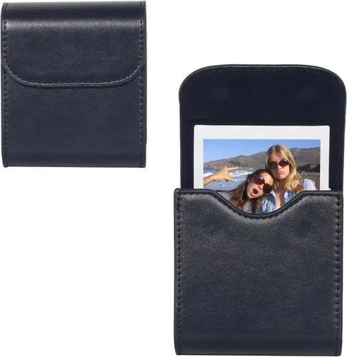 Vista 12 de SQ - Funda fotográfica para cámara instantánea Fujifilm Instax Negro