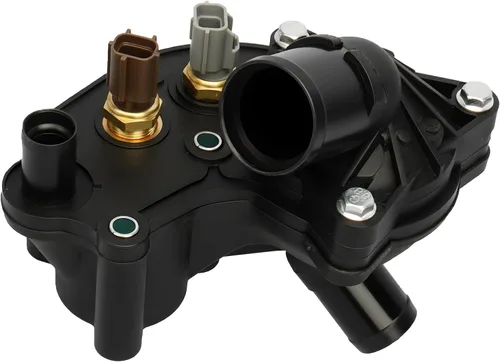 Vista 35 de Ensamble de carcasa de termostato IRONTEK con sensor 2L2Z8592AA para Ford Explorer 2002-2010, Explorer Sport Trac 2007-2010, para Mercury